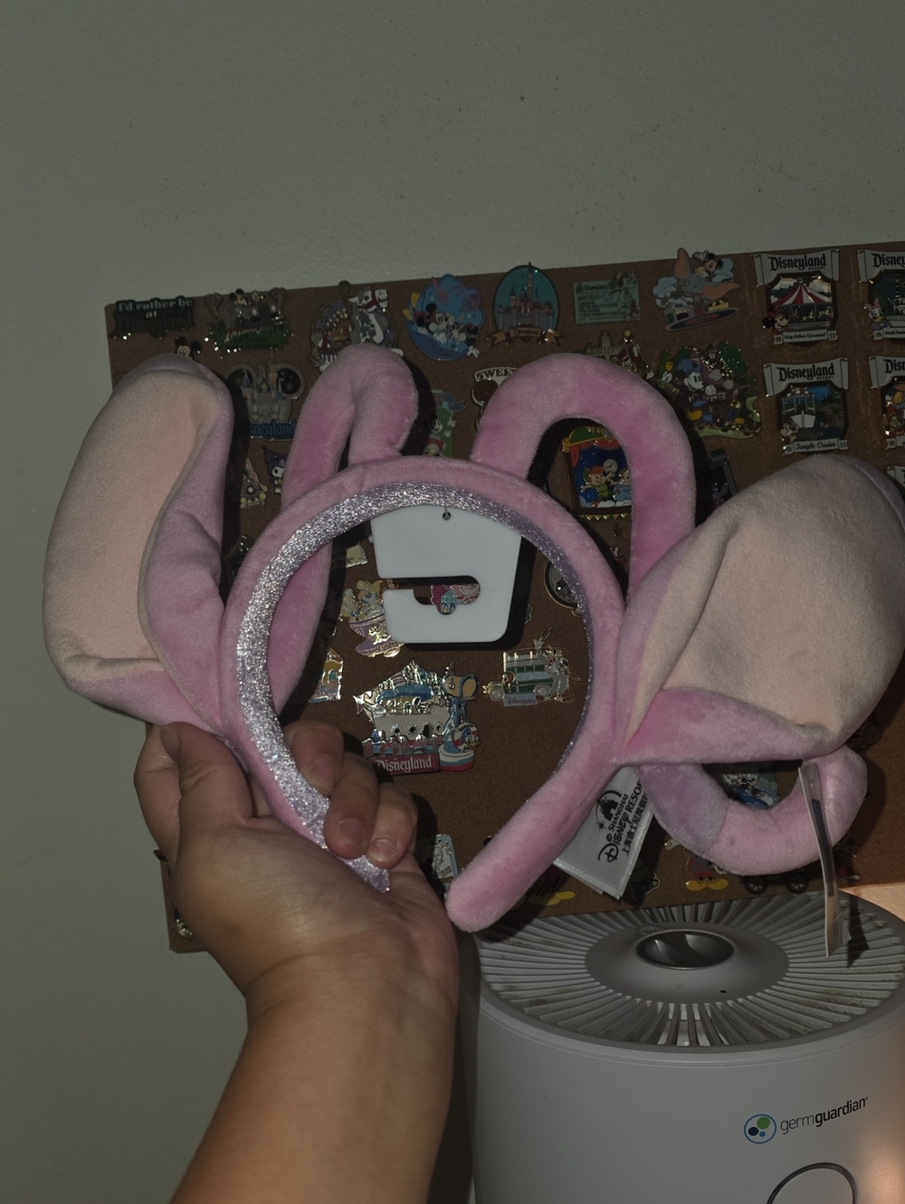 NWT EXCLUSIVE Shanghai Disney ANGEL EARS FROM LILO AND STITCH